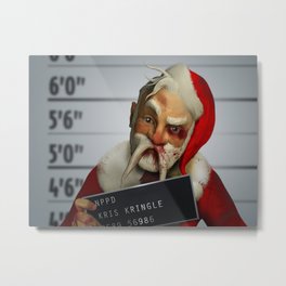 Kris Kringle: The 2 hours & 45 Minutes Before Christmas Metal Print