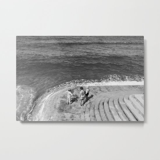 At the beach Metal Print