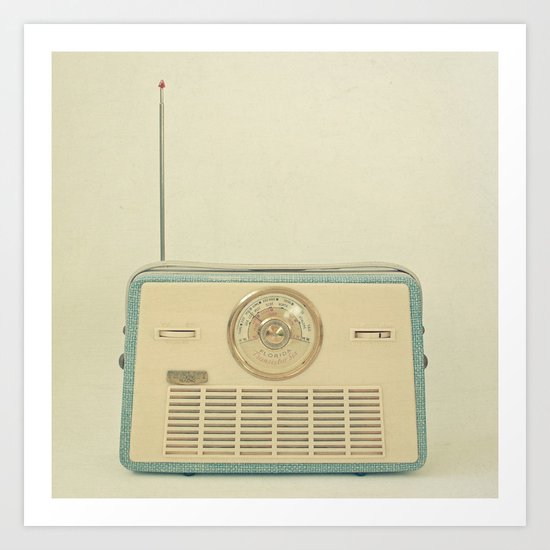 Radio Days Art Print