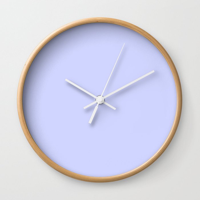 Delicate Lavender Wall Clock