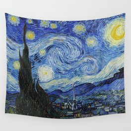 Vincent Van Gogh's The Starry Night Wall Tapestry