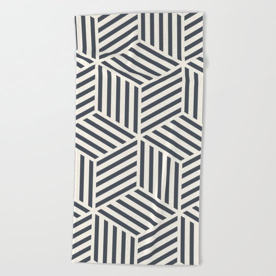 Geometric Beach Towel