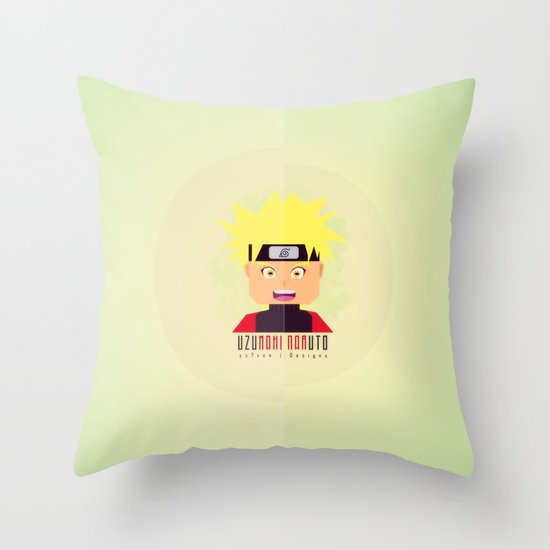 Uzumaki Naruto Throw Pillow