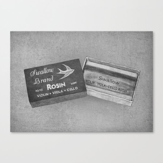 Swallow Brand Rosin Canvas Print