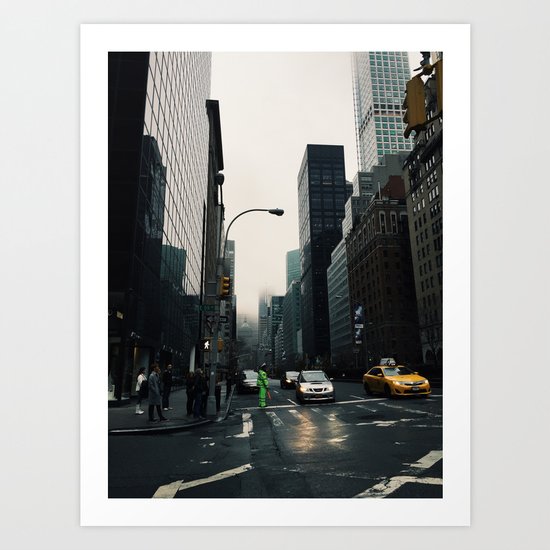 The city that never sleeps Art Print