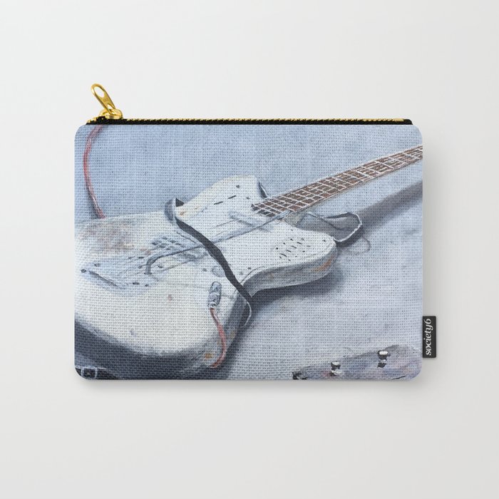 rock n roll guitar Carry-All Pouch