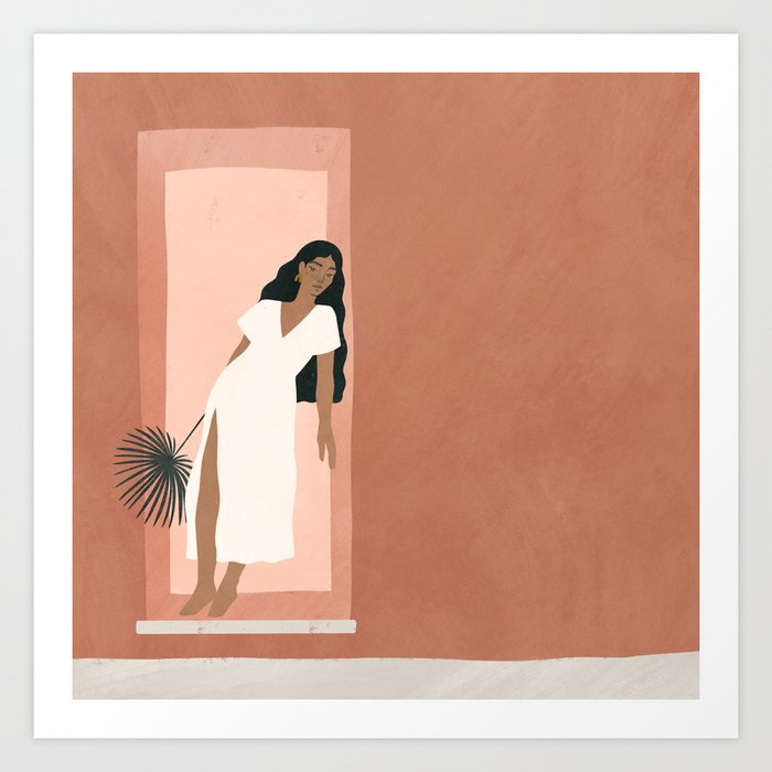 the doorway Art Print