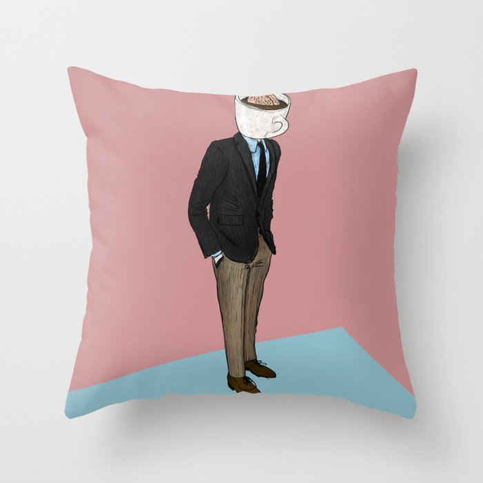 IT'S MORNING AND I THINK OF YOU Throw Pillow