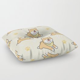 Baby Shiba  Floor Pillow