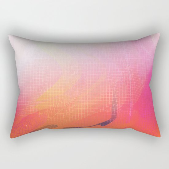 Glitch 23 Rectangular Pillow