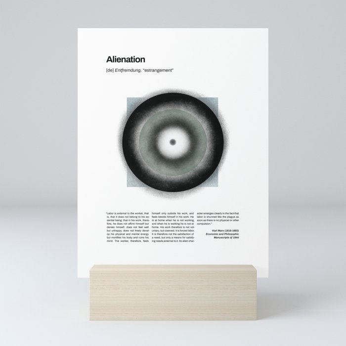 Alienation Mini Art Print