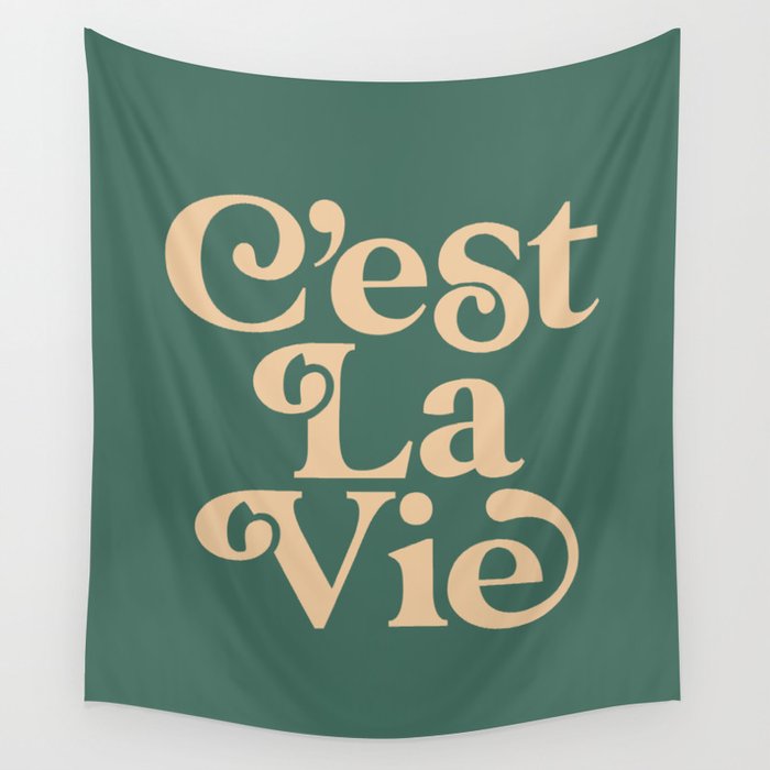 Society6 ケース C'est La Vie by TeenageNobody C'est La Vie Tote Bag by The Motivated Type | Society6