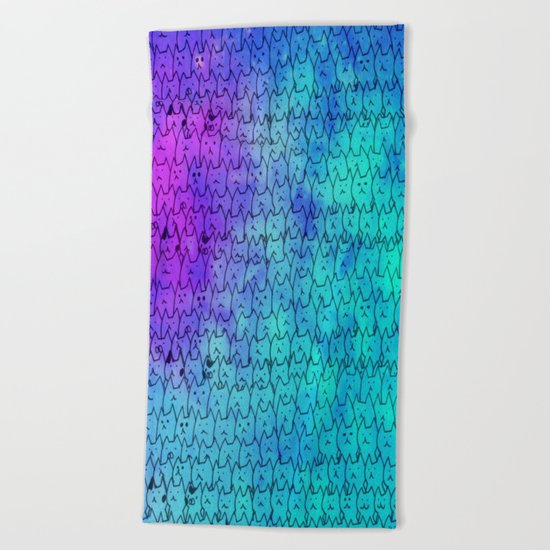cat-271 Beach Towel