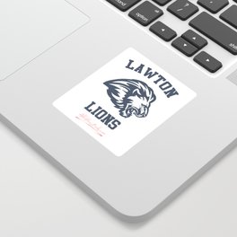 The Field Party - Lawton Lions Sticker