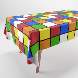 Rubik's cube Pattern Tablecloth