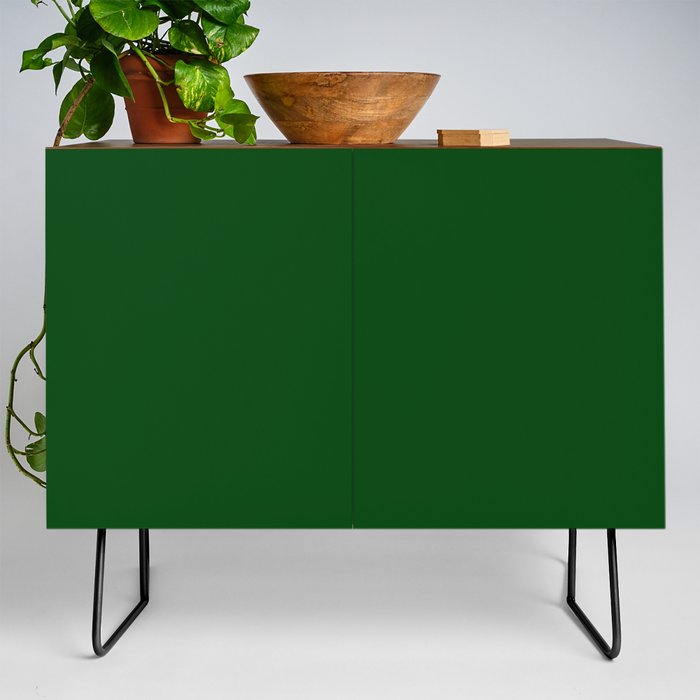 Dark green Credenza by ArtDeco Society6