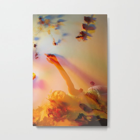 Blooming Colors Metal Print