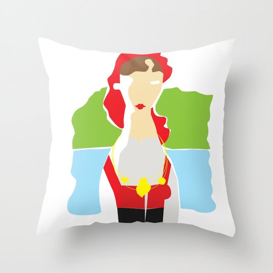 Labradeira Throw Pillow