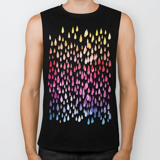 Spring showers Biker Tank