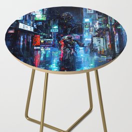 Streets of Neo-Tokyo Side Table
