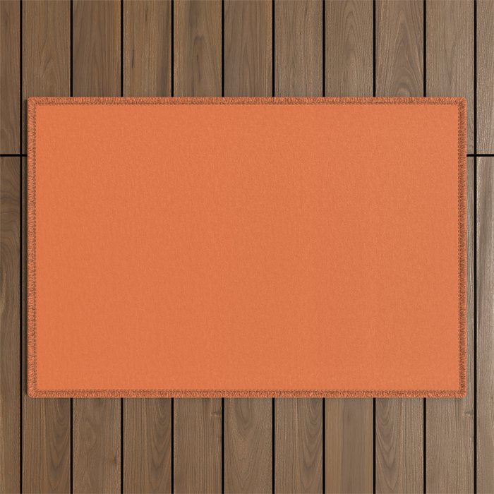 Tangerine Outdoor Rug