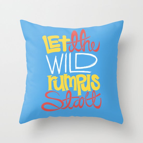 Where the Wild Things Are Throw Pillow