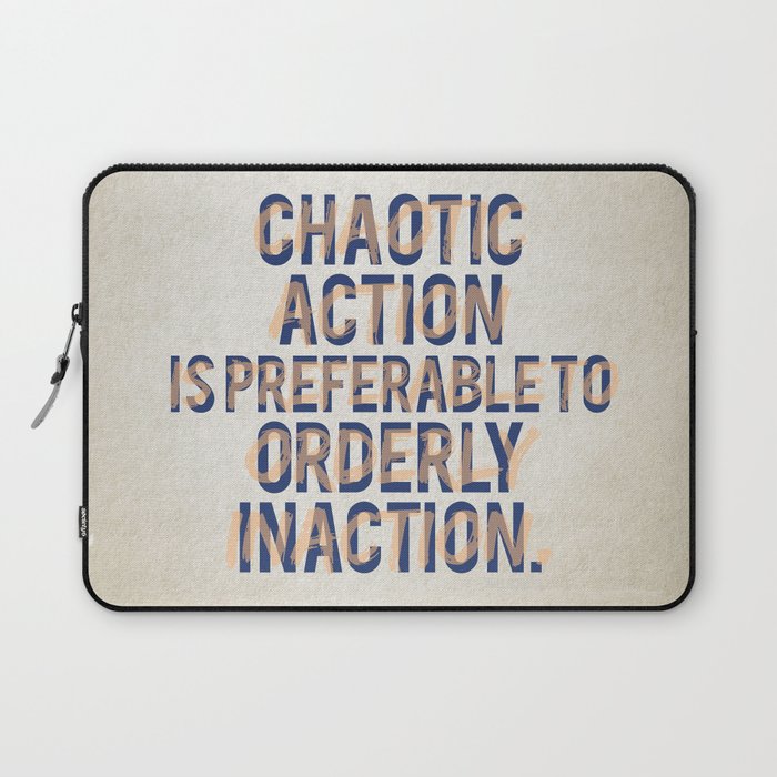 Chaotic Action Laptop Sleeve