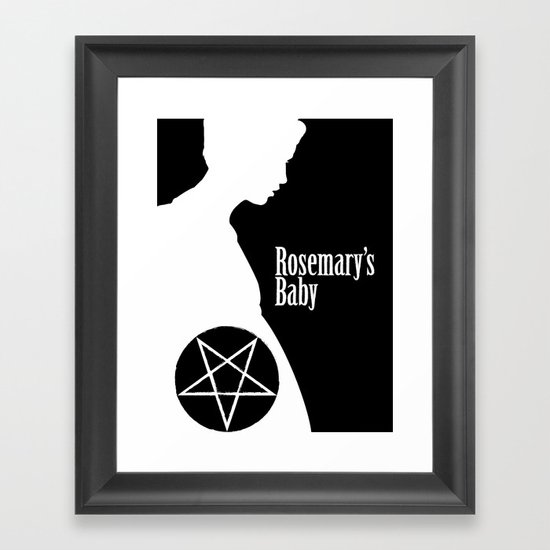 Rosemary's Baby Framed Art Print