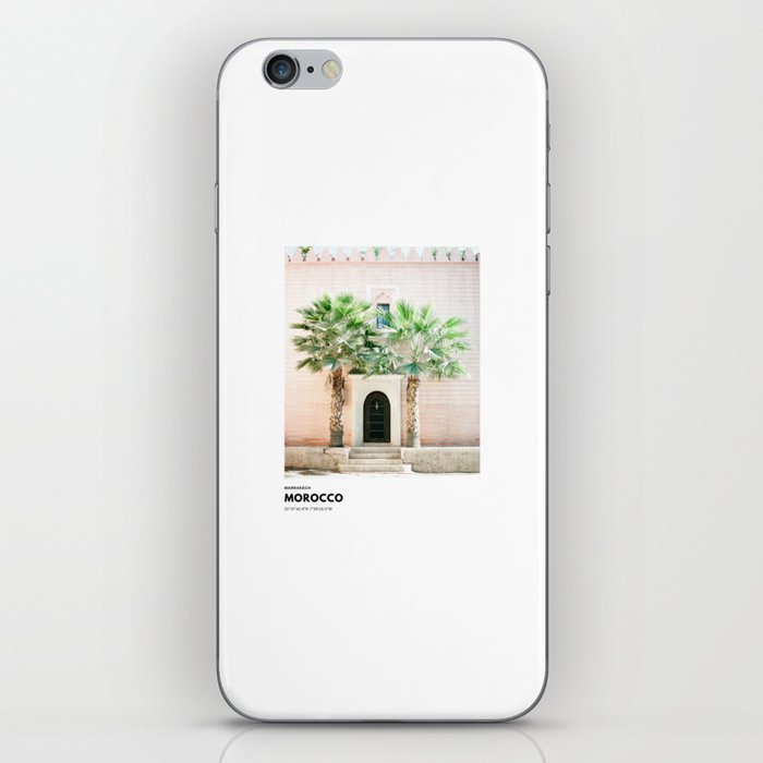 Marrakech Morocco coordinates poster | Pastel travel photography  iPhone Skin