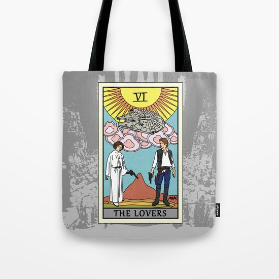 The Lovers - Tarot Card Tote Bag