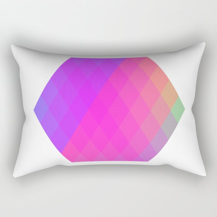 Hexagon? Rectangular Pillow