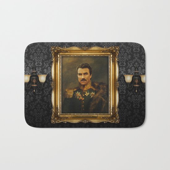 Tom Selleck - replaceface Bath Mat
