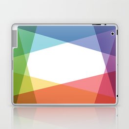 Fig. 001 Rainbow color Laptop & iPad Skin