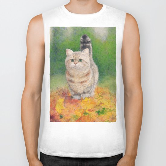 Autumn Biker Tank