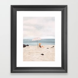 Beach Morning II Framed Art Print