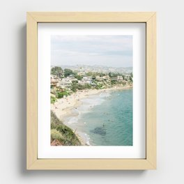 Laguna Beach Lookout Recessed Framed Print