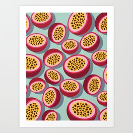 Passion Fruit Art Print