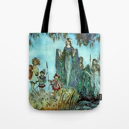 Lady of the Fey in the Water  Tote Bag