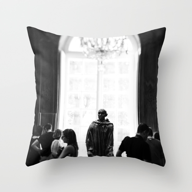 Alone In A Room Full Of People Throw Pillow By Christianalois