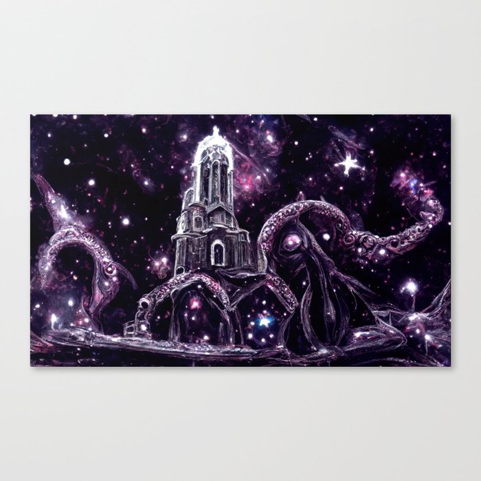 The Church of Cosmic Horror Canvas Print