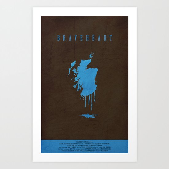 Braveheart Art Print
