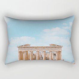 Athens city aesthetic 3 Rectangular Pillow