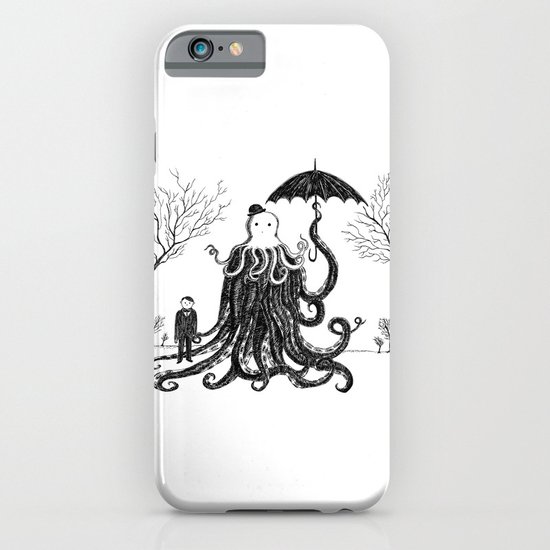 Young Master Lovecraft Finds A Friend iPhone & iPod Case
