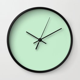Pistachio Wall Clock