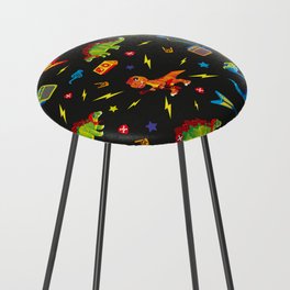 Dino Rock and Roll Rawwwr Counter Stool