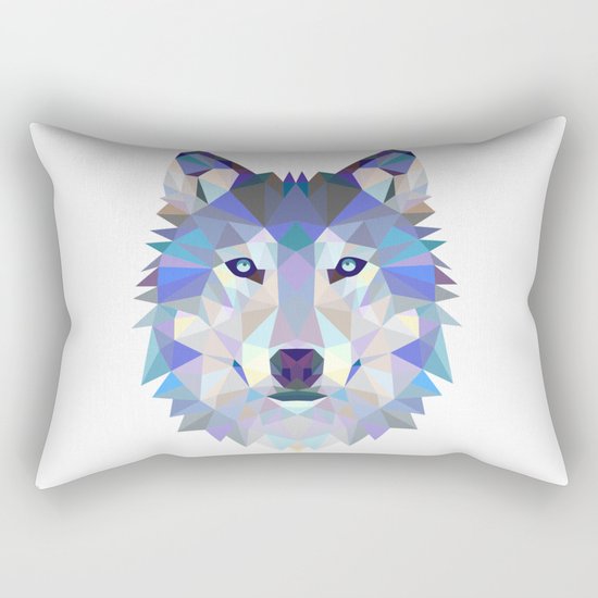 wolf Rectangular Pillow