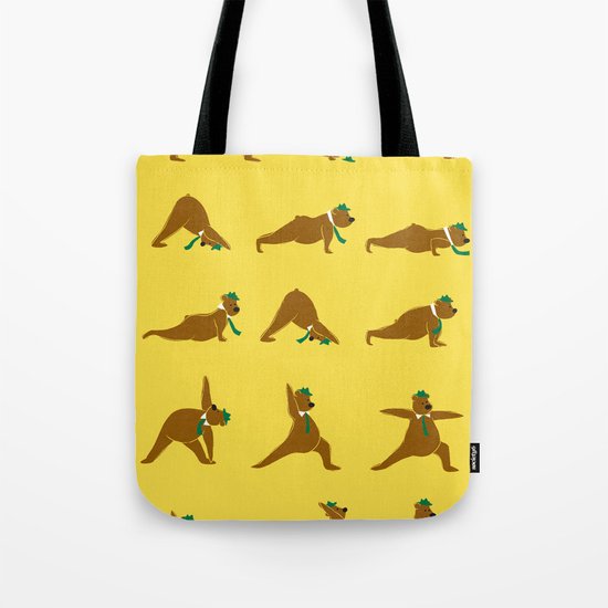 Yoga Bear - Classic Tote Bag