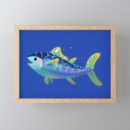 Atlantic Bluefin Tuna Framed Mini Art Print