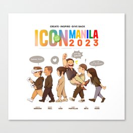 Icon Manila 2023 Canvas Print