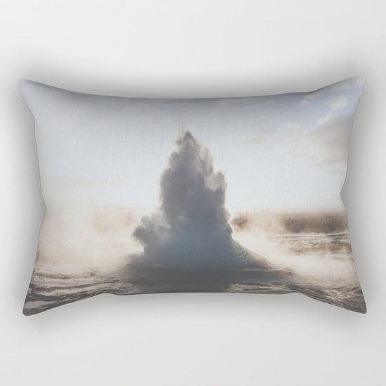 Geysir, Iceland Rectangular Pillow